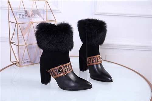 fendi ankle booties replica shoes