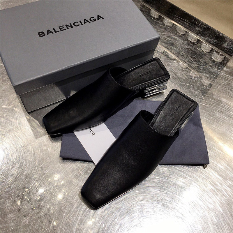 Fake Balenciaga Women’s Mules Black balenciaga shoes women - Image 4