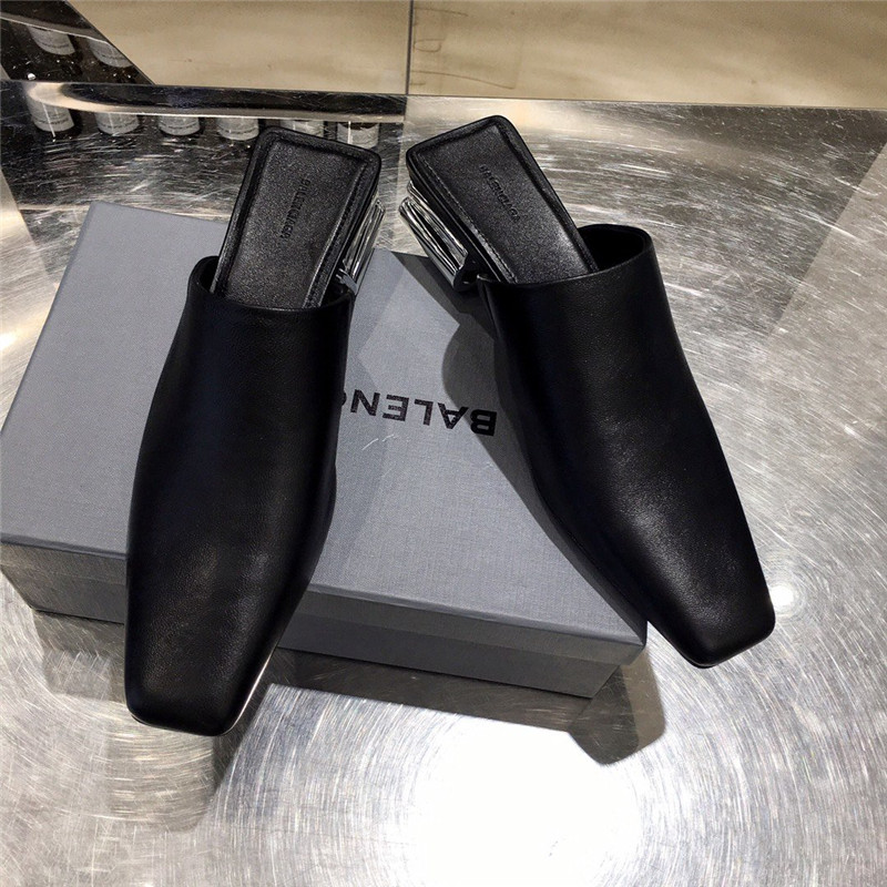 Fake Balenciaga Women’s Mules Black balenciaga shoes women - Image 2