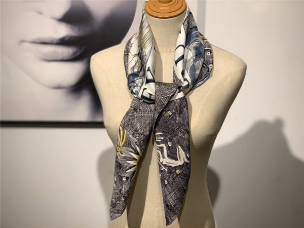 Dior silk scarf