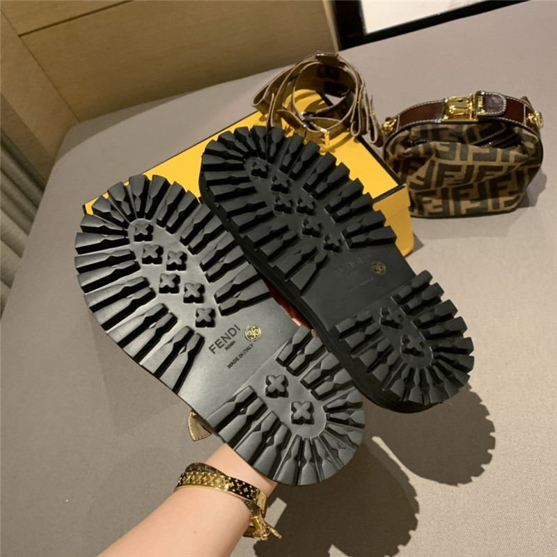 FENDI Platform Sandals - Image 4