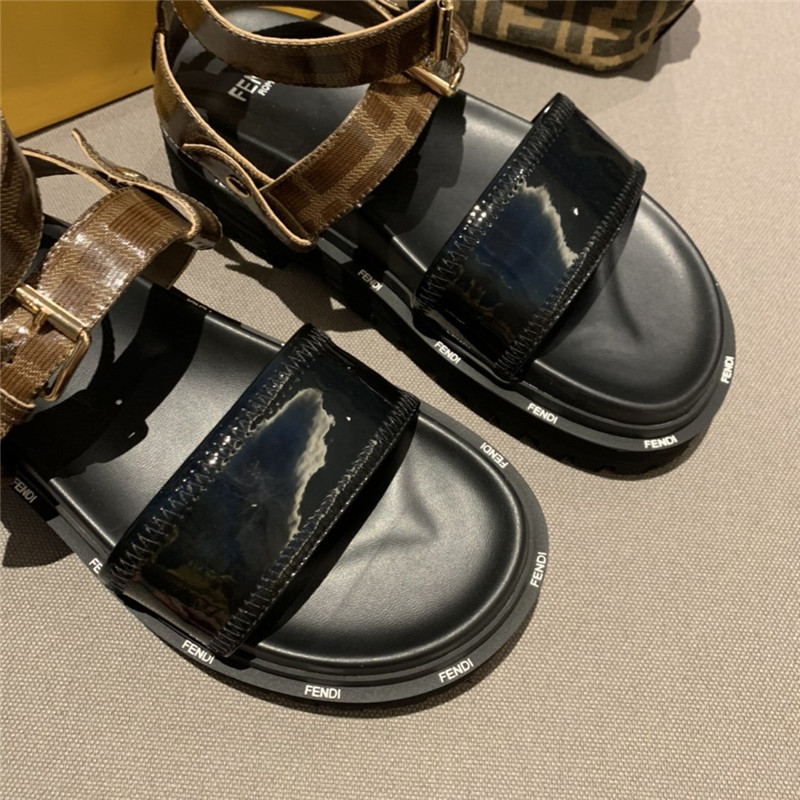 FENDI Platform Sandals - Image 5
