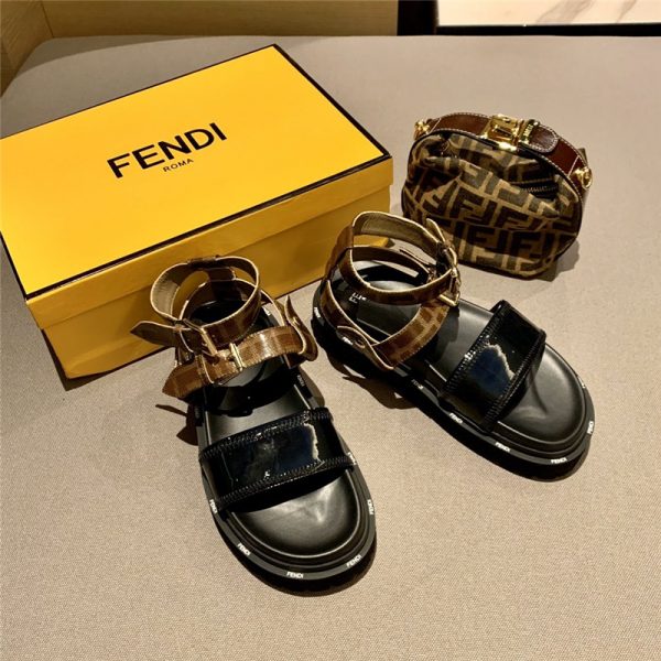 FENDI Platform Sandals