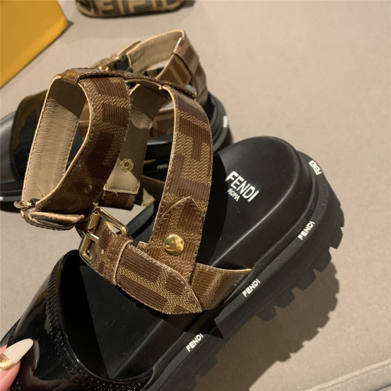 FENDI Platform Sandals - Image 7