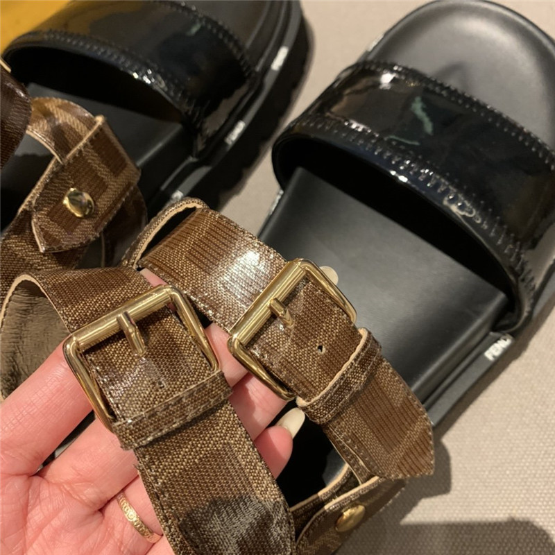 FENDI Platform Sandals - Image 3