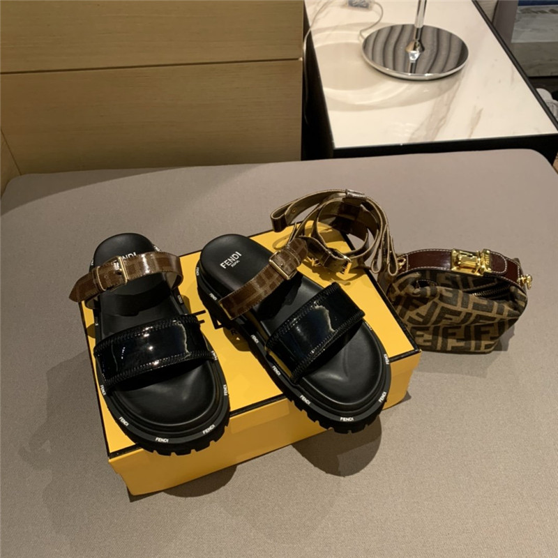 FENDI Platform Sandals - Image 8