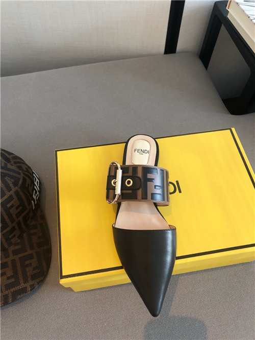 fendi pointed flat slippers - Image 6