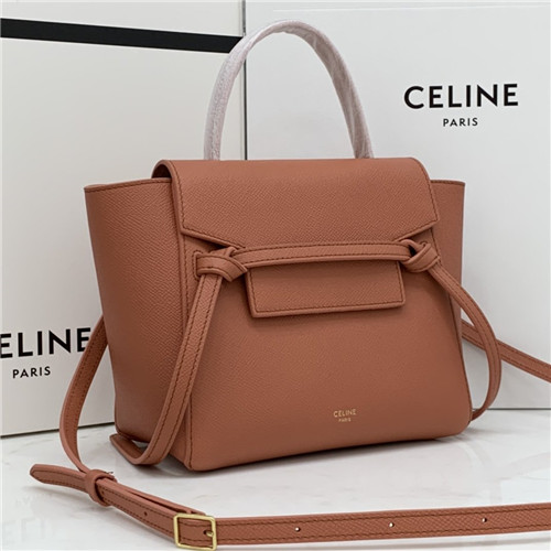 celine belt nano bag pink - Image 3