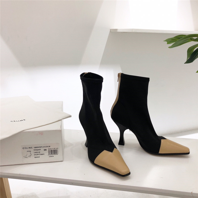 celine high heel booties - Image 4