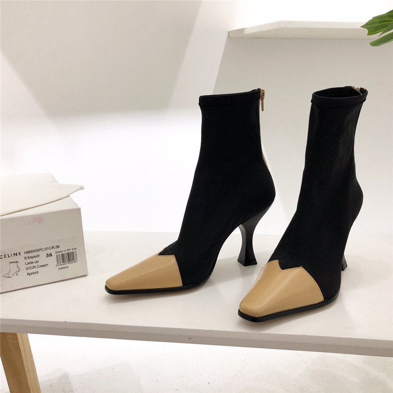 celine high heel booties - Image 5