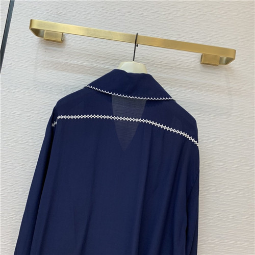miu miu silk shirt - Image 5