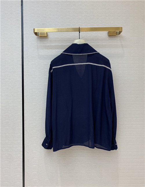 miu miu silk shirt - Image 7
