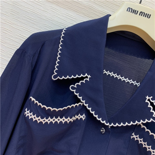 miu miu silk shirt - Image 8