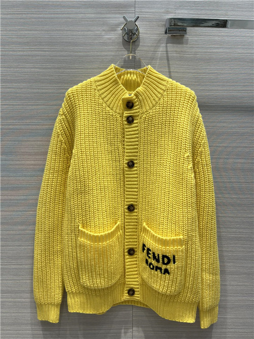 fendi cardigan sweater