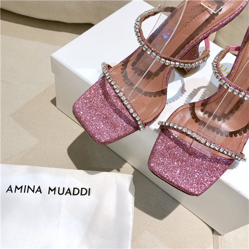 amina muaddi high heel sandals - Image 6