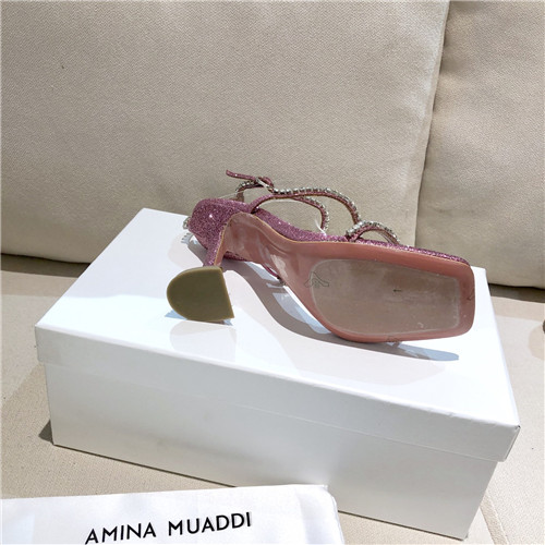 amina muaddi high heel sandals - Image 7