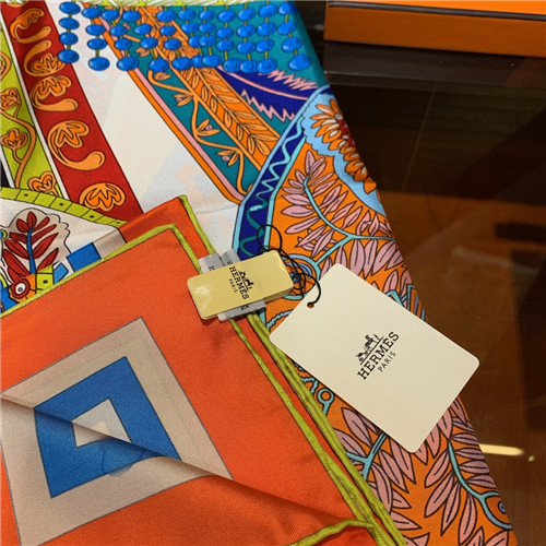 hermes silk scarf womens - Image 2