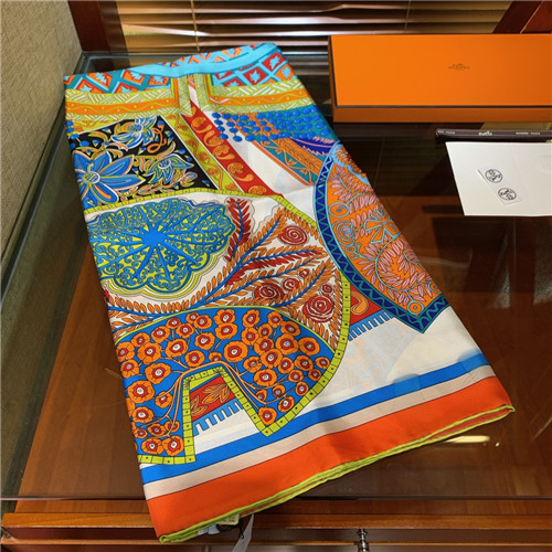 hermes silk scarf womens - Image 4