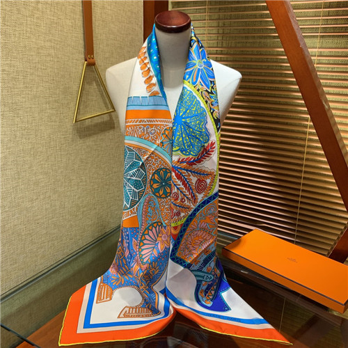 hermes silk scarf womens - Image 6