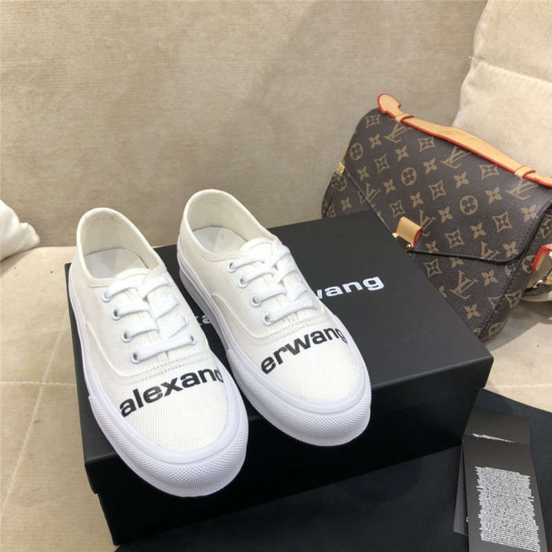 Alexander wang canvas sneakers