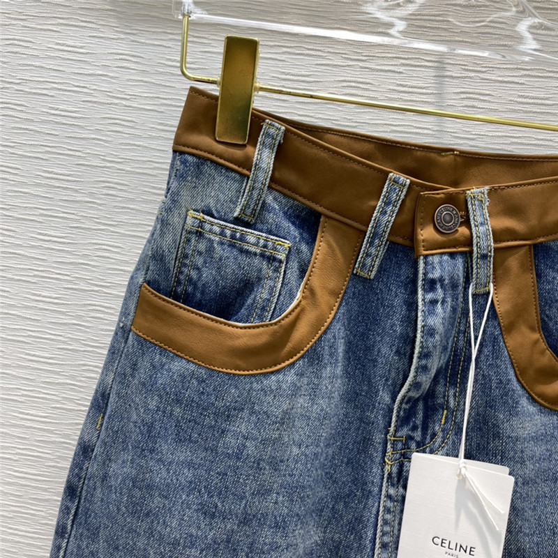 celine straight-leg jeans - Image 3