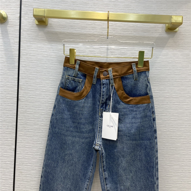 celine straight-leg jeans - Image 7