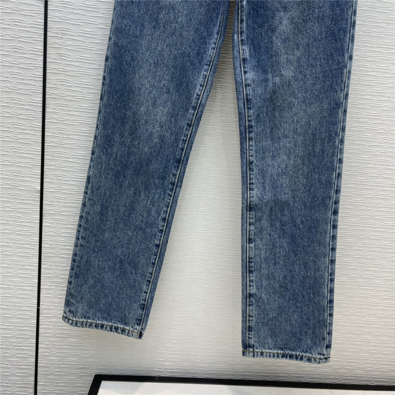 celine straight-leg jeans - Image 8