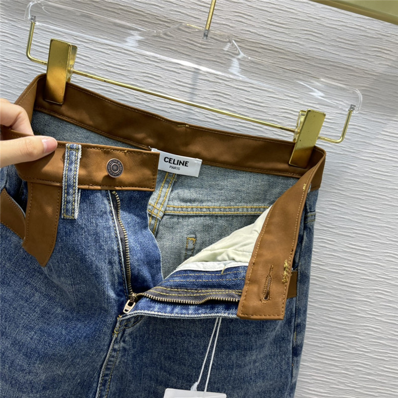 celine straight-leg jeans - Image 9