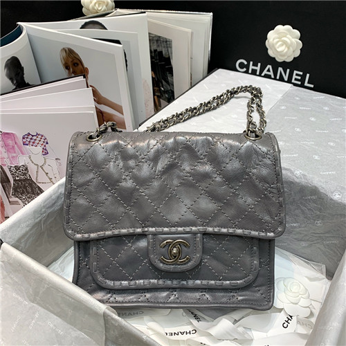 Chanel Vintage leather flap bag