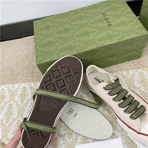 gucci canvas sneakers womens - Image 7