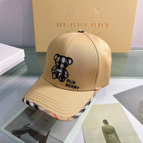 Burberry Bear Logo  Baseball Cap