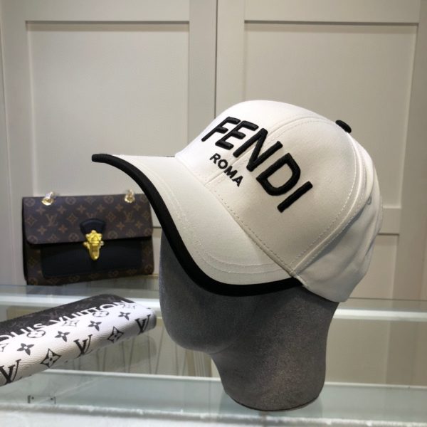 Fendi Logo Baseball Cap
