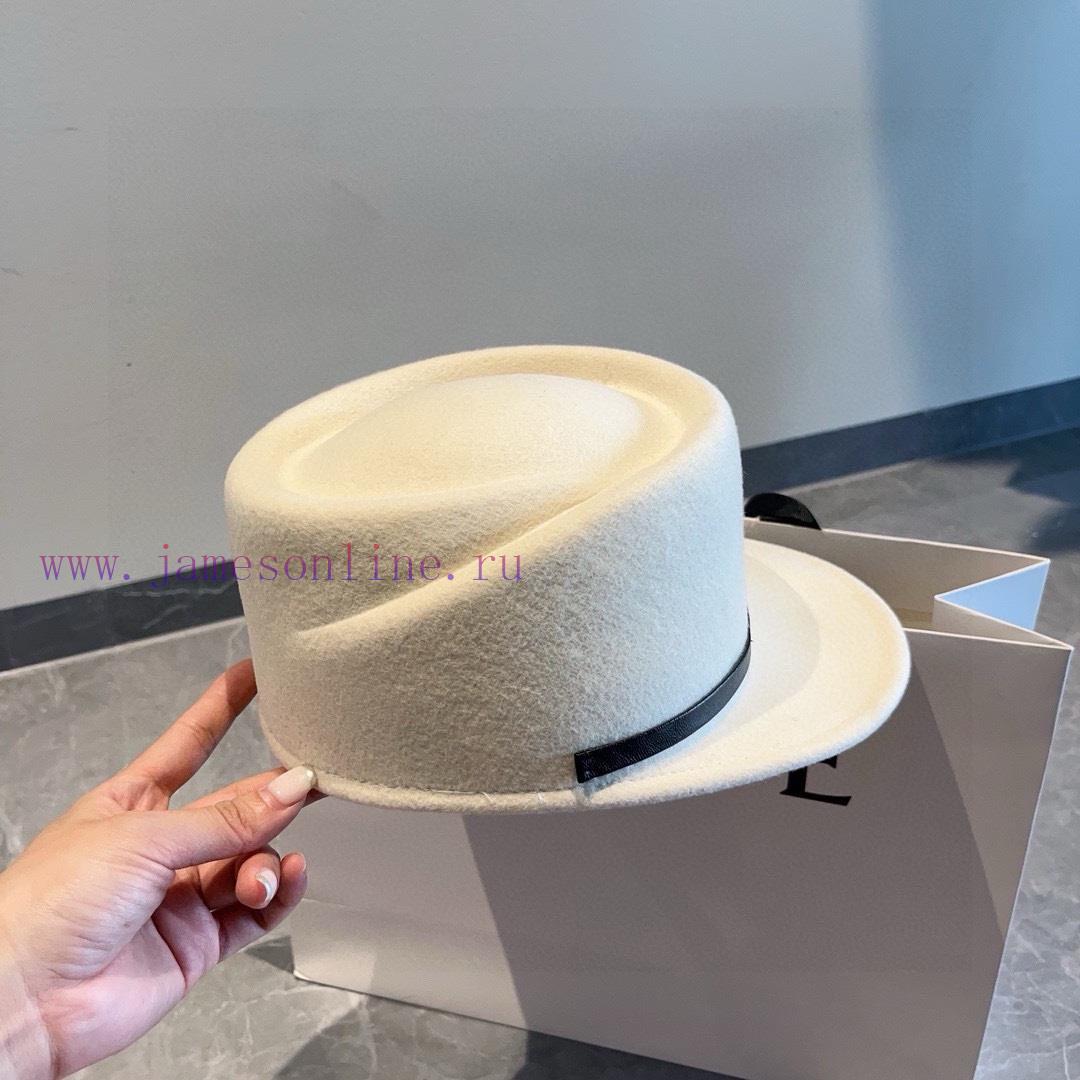 YSL Saint Laurent woolen military hat, autumn and winter duck tongue knight hat, made of 1006tt7r3z0 - Image 3