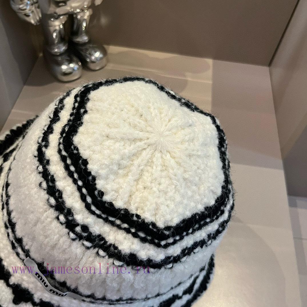 Miumiu's new knitted fisherman hat, simple and versatile item with a head circumference of 5toa8c6jo - Image 5