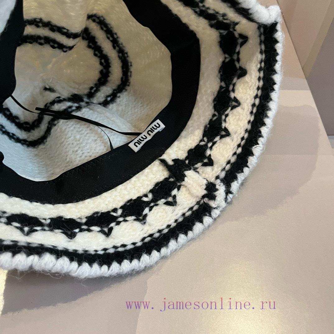 Miumiu's new knitted fisherman hat, simple and versatile item with a head circumference of 5toa8c6jo - Image 7