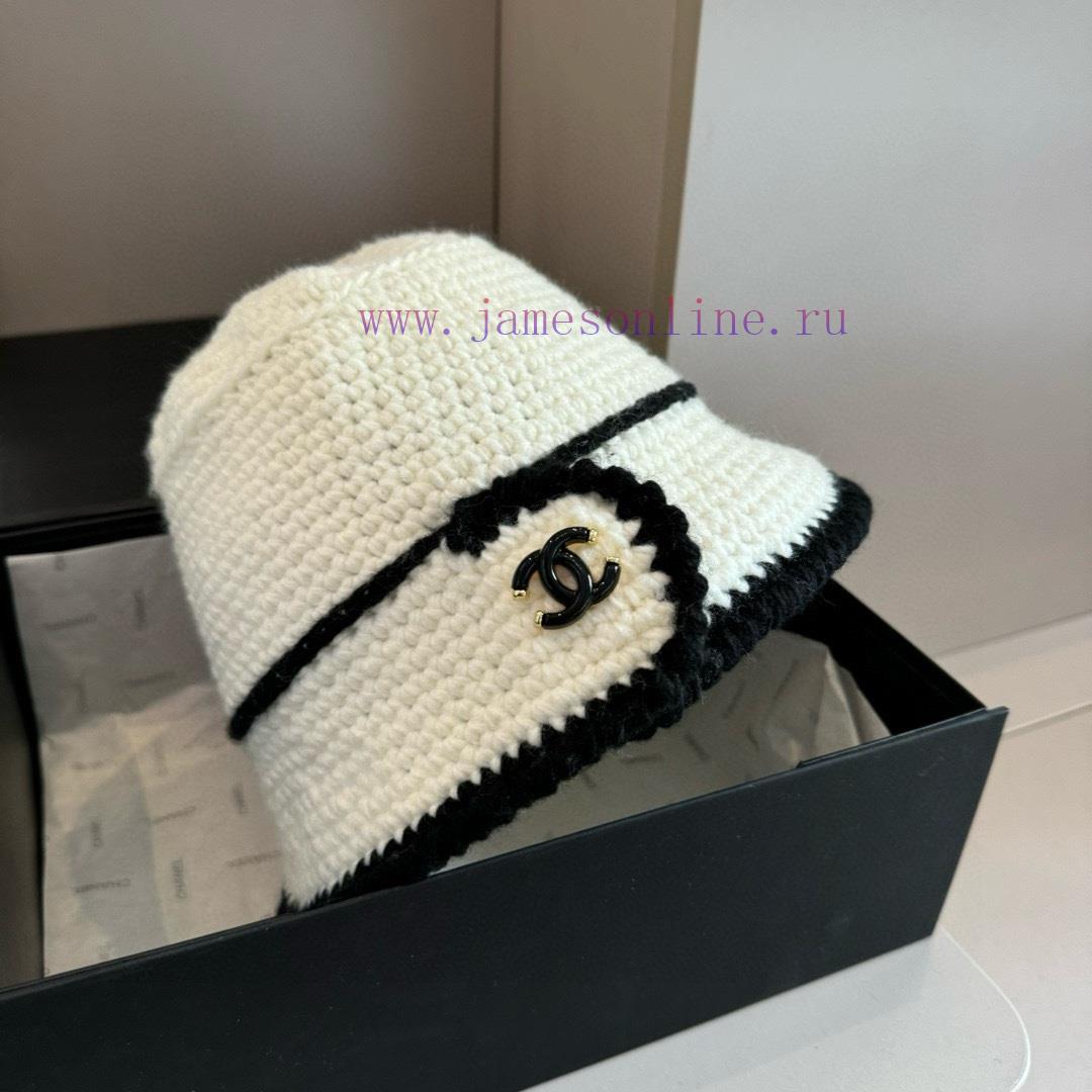 Chanel Knitted Fisherman's Hat, Hand Hook Knitted Hatu0zqg51l - Image 3
