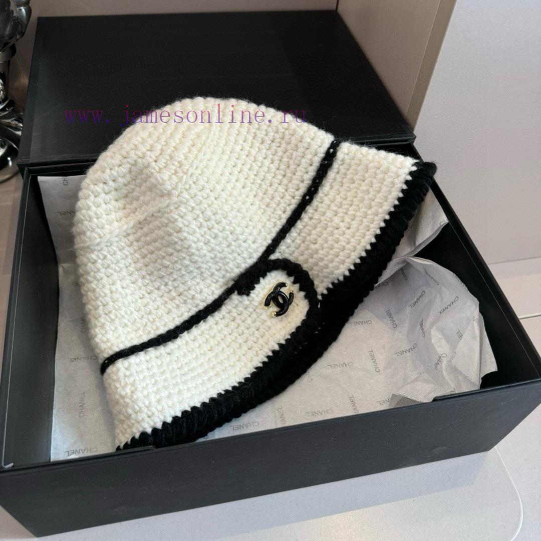Chanel Knitted Fisherman's Hat, Hand Hook Knitted Hatu0zqg51l - Image 8