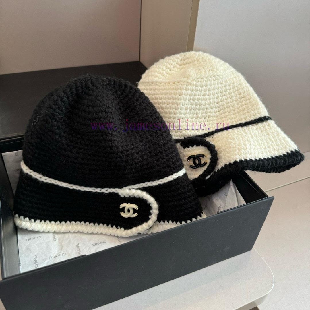 Chanel Knitted Fisherman's Hat, Hand Hook Knitted Hatu0zqg51l - Image 9