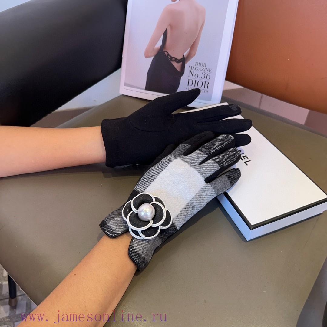 Chanel women's gloves, fashionable gloves, classic and simple, super comfortable to handle, i81j4vw1 - Image 3