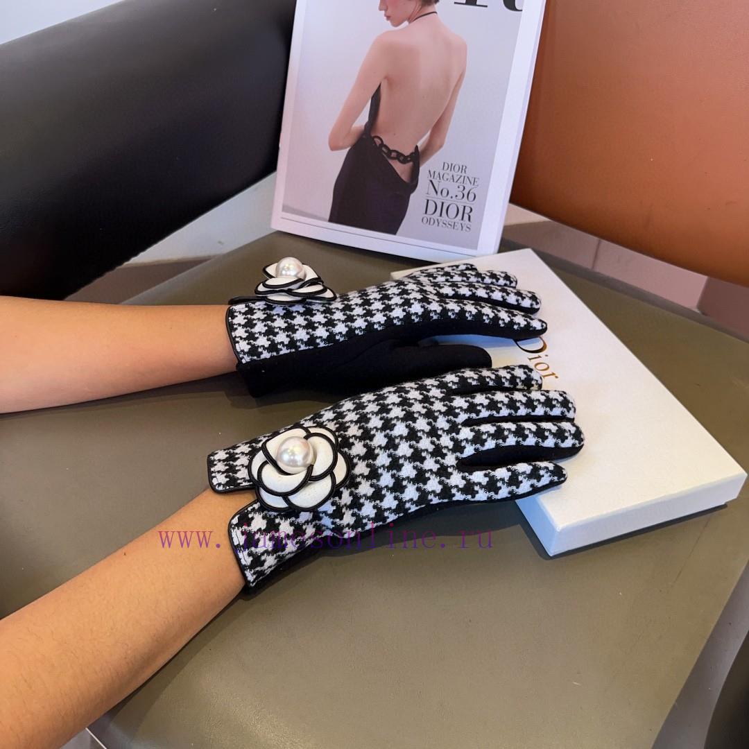 Chanel women's gloves, fashionable gloves, classic and simple, super comfortable to handle, fv3a2pxm - Image 2