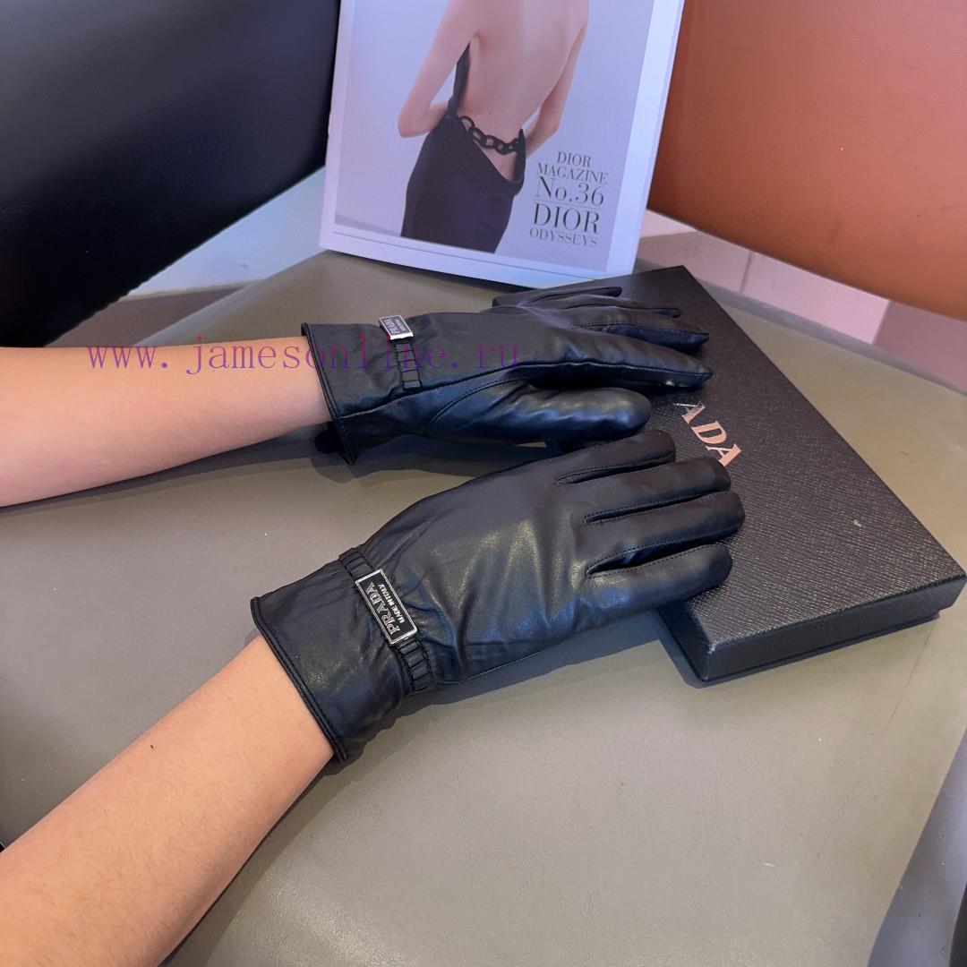 Gucci gloves, fashionable gloves, warm autumn and winter with velvet lining, classic and simt80jb7xc - Image 2