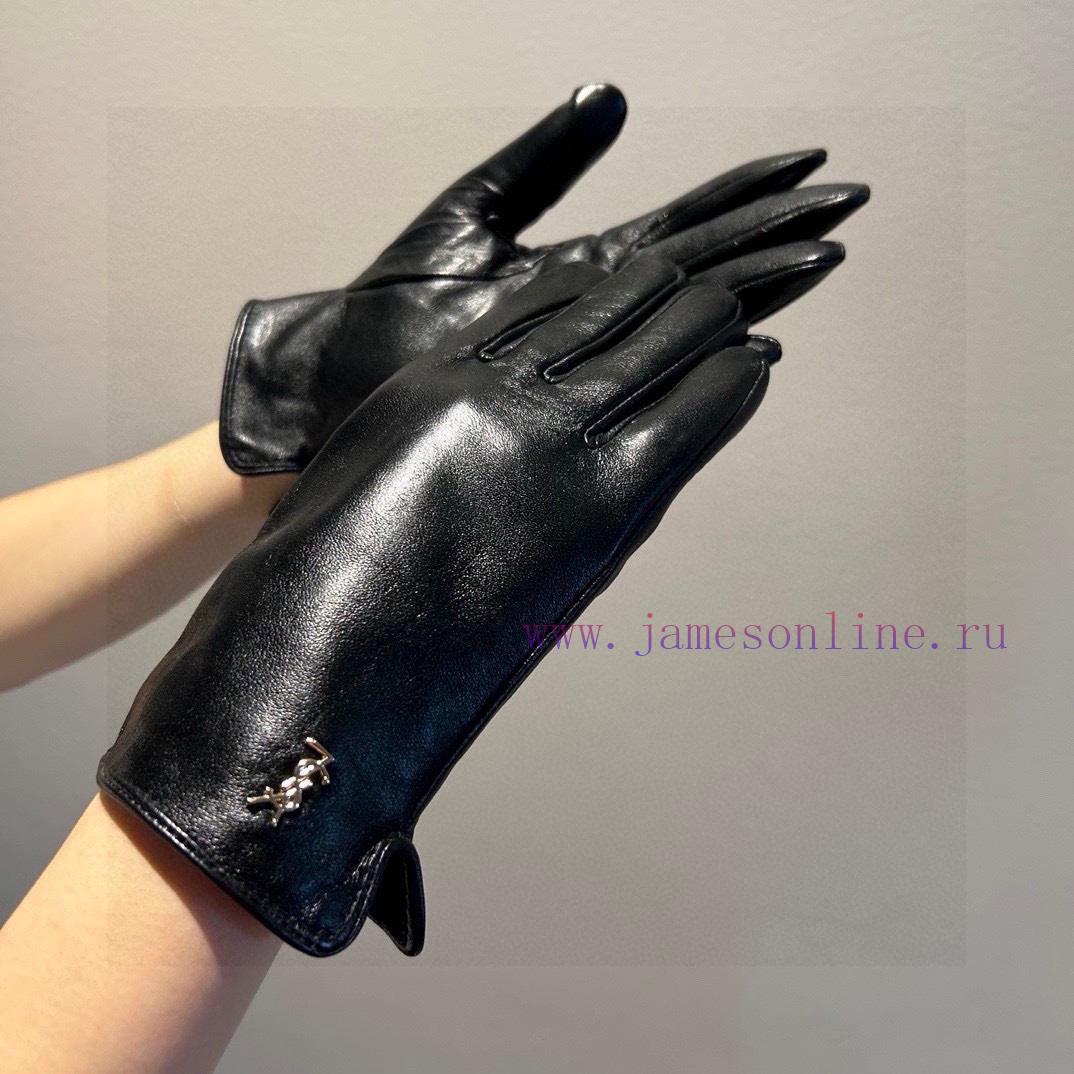 2023 new model debut ‼ Saint Laurent YLS Touchscreen Women's Gloves Official Website Synchrosa99r7ad - Image 2
