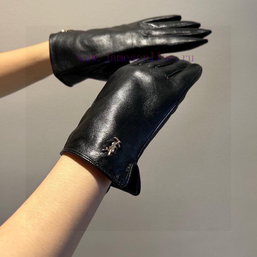 2023 new model debut ‼ Saint Laurent YLS Touchscreen Women's Gloves Official Website Synchrosa99r7ad - Image 3