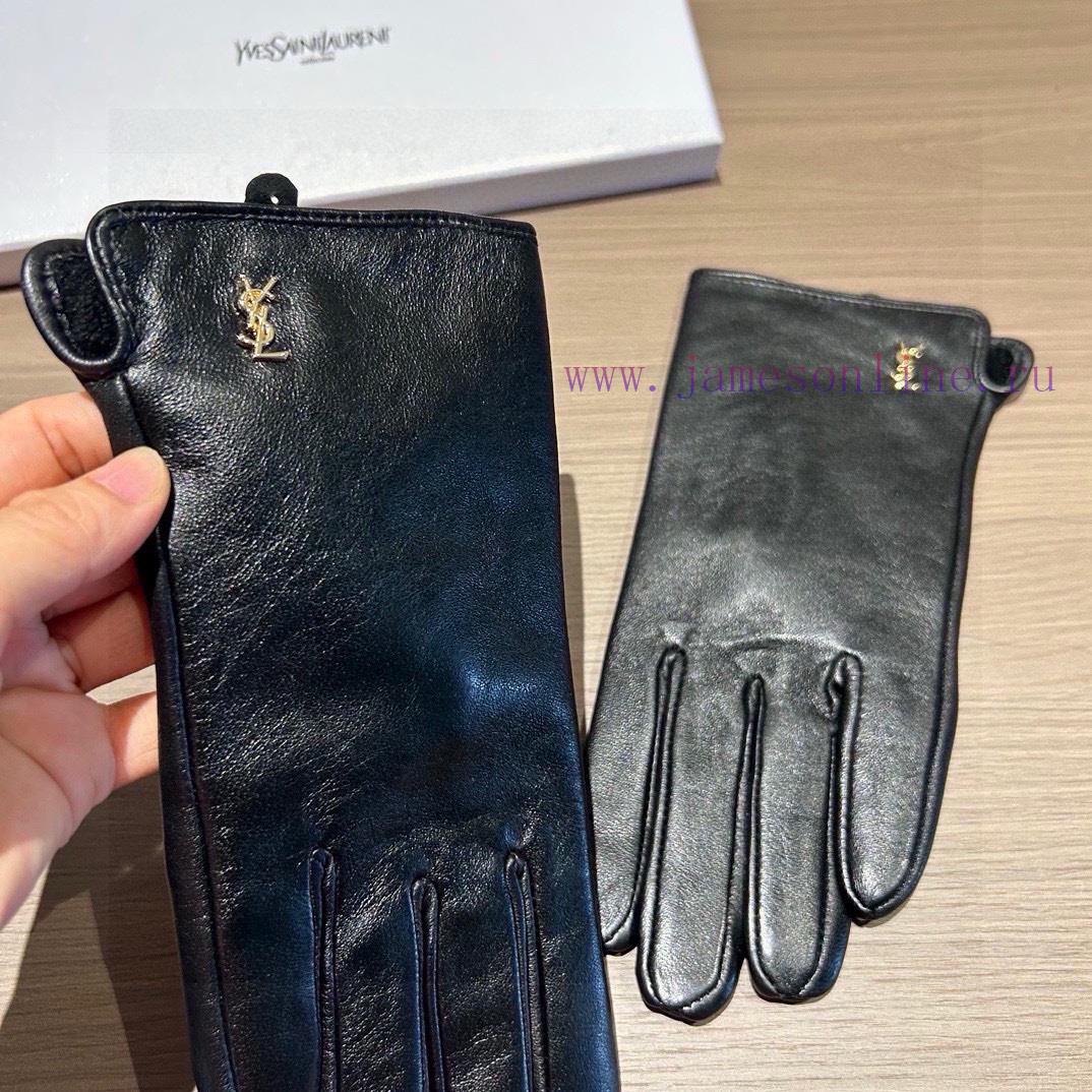 2023 new model debut ‼ Saint Laurent YLS Touchscreen Women's Gloves Official Website Synchrosa99r7ad - Image 6