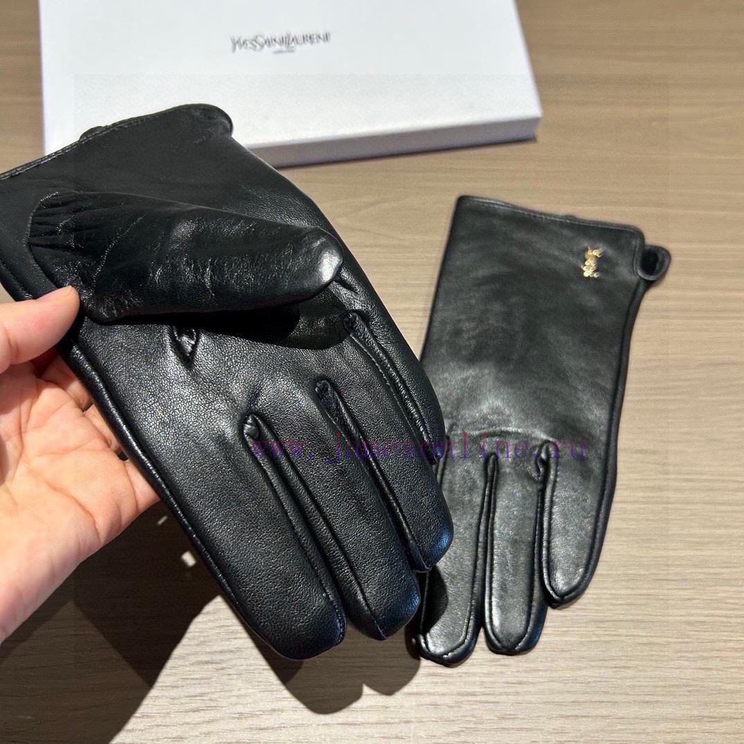 2023 new model debut ‼ Saint Laurent YLS Touchscreen Women's Gloves Official Website Synchrosa99r7ad - Image 8