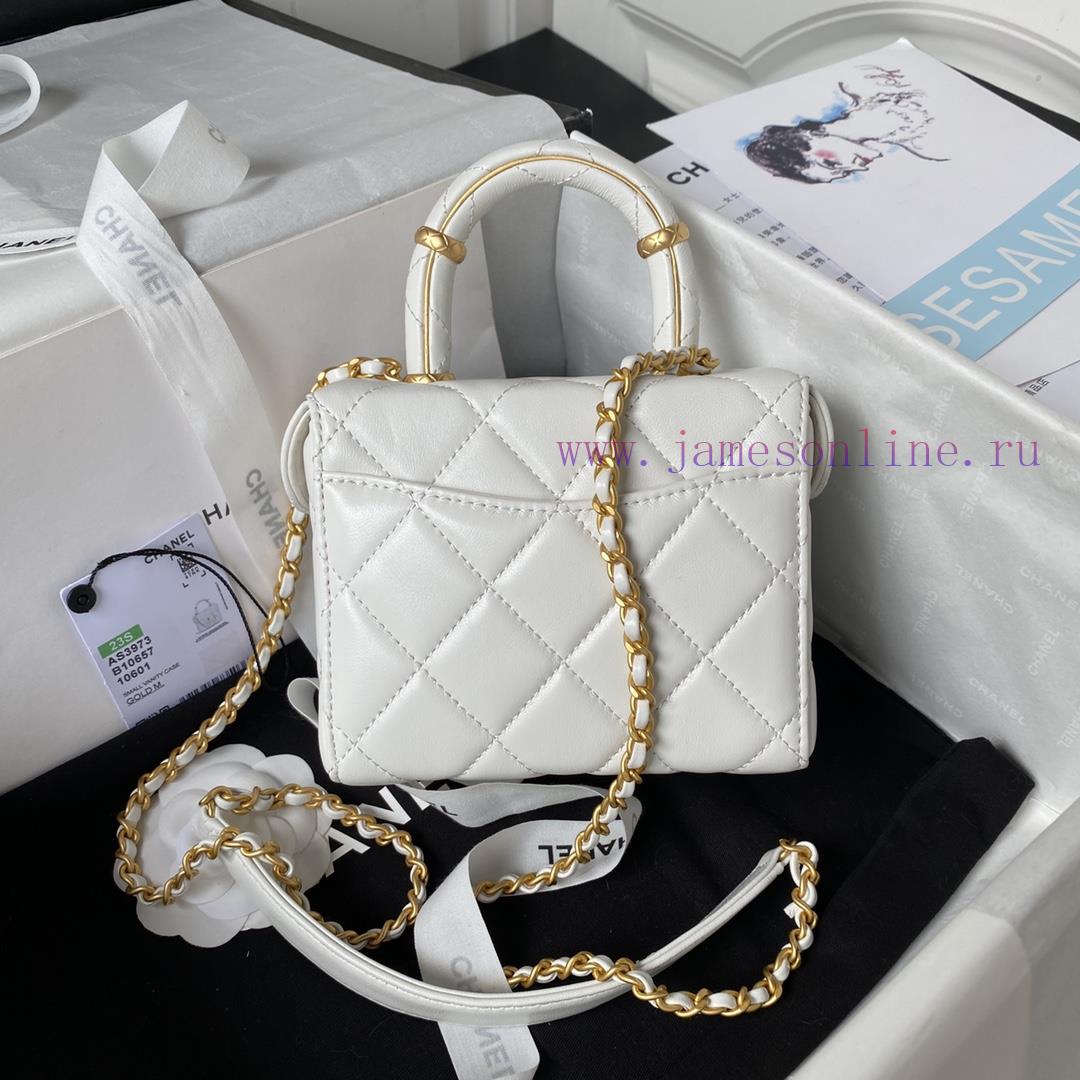 Chanel Bag The Chanel 23S new AS3973 handle makeup bag is a super popular item of the season b9dvd4kv - Image 3