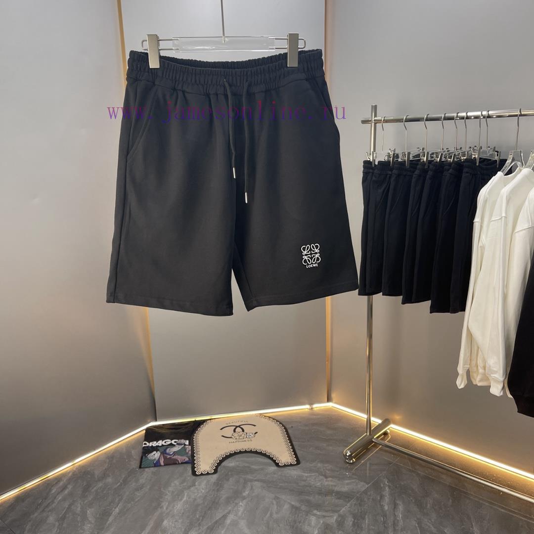 High quality Balen Paris 2024 SS spring/summer pure cotton fabric shorts 420g, three-dimensi 3r8f04mq