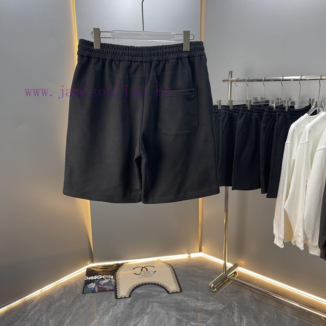 High quality Balen Paris 2024 SS spring/summer pure cotton fabric shorts 420g, three-dimensi 3r8f04mq - Image 3