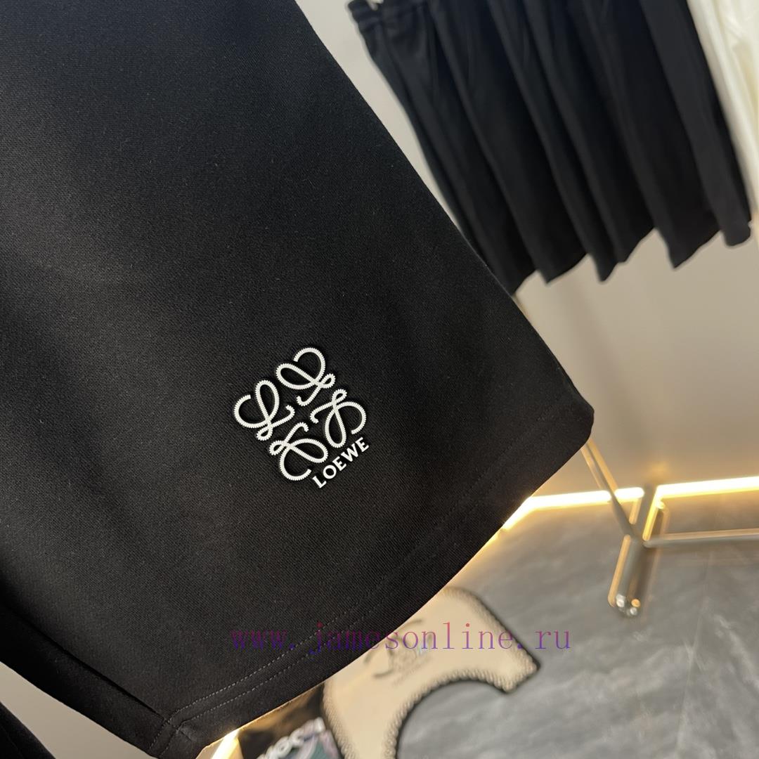 High quality Balen Paris 2024 SS spring/summer pure cotton fabric shorts 420g, three-dimensi 3r8f04mq - Image 4