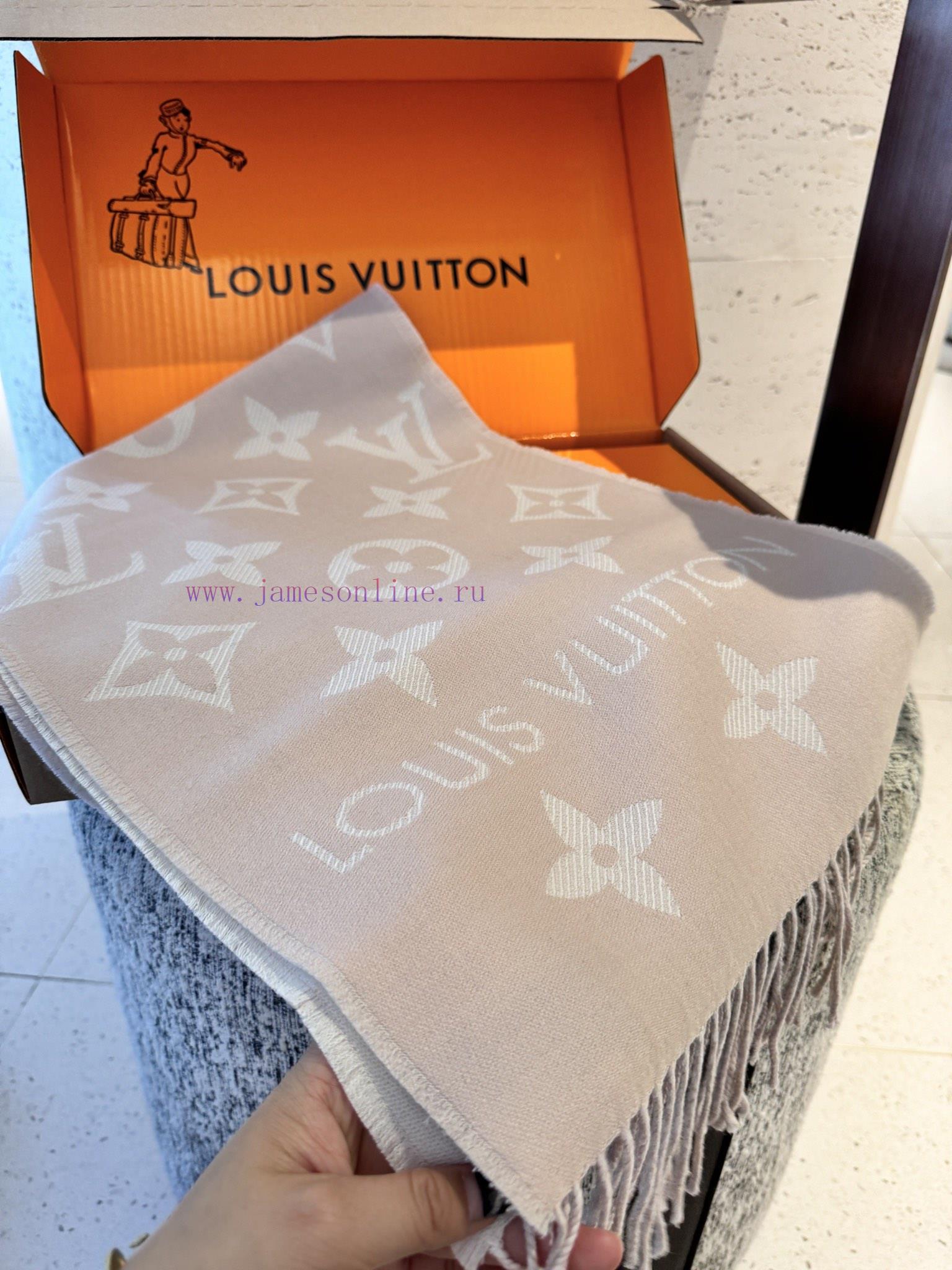 ️ Donkey brand essential double-sided presbyopia wool scarf~The presbyopia element is reallyihuoq66k - Image 6